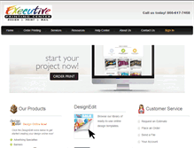 Tablet Screenshot of executiveprinting.net